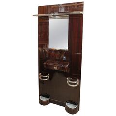 Art Deco Hall Floor Mirror