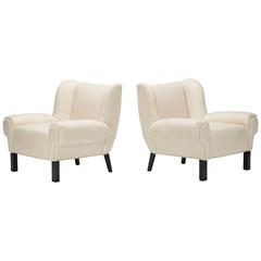 lounge chairs model L-689, pair by Paul Laszlo for Herman Miller
