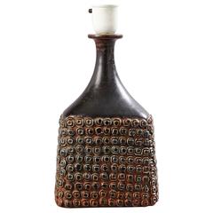 A ceramic table lamp by Stig Lindberg, Sweden 1950
s. A ceramic table lamp by Stig Lindberg, Sweden 1950
s.