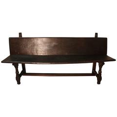 18th Century French Rustic Bench