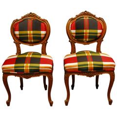 19th Century French Louis XV Carved Chairs