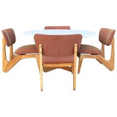 Adrian Pearsall Low Dining Set