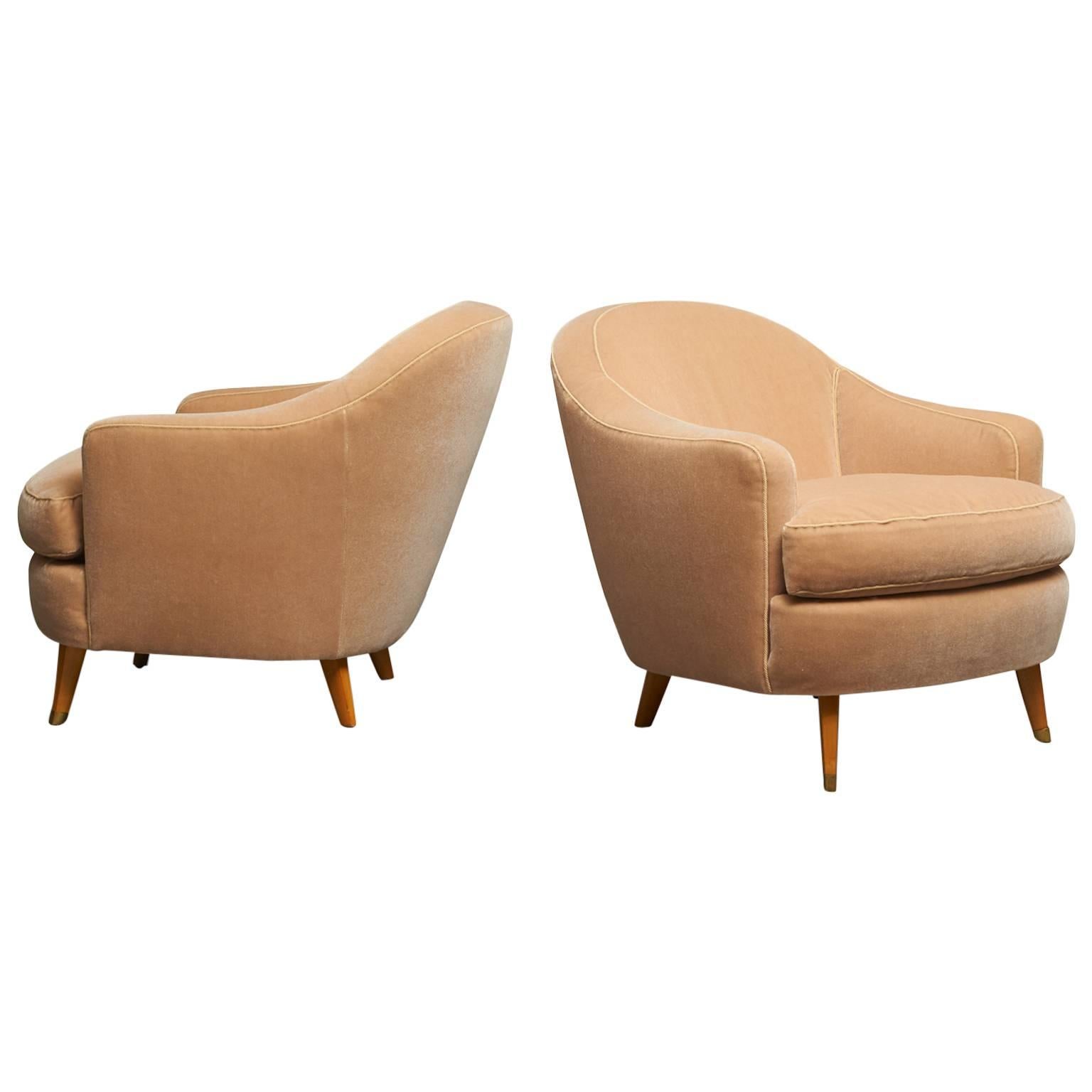 Pair of Chairs by Jules Leleu