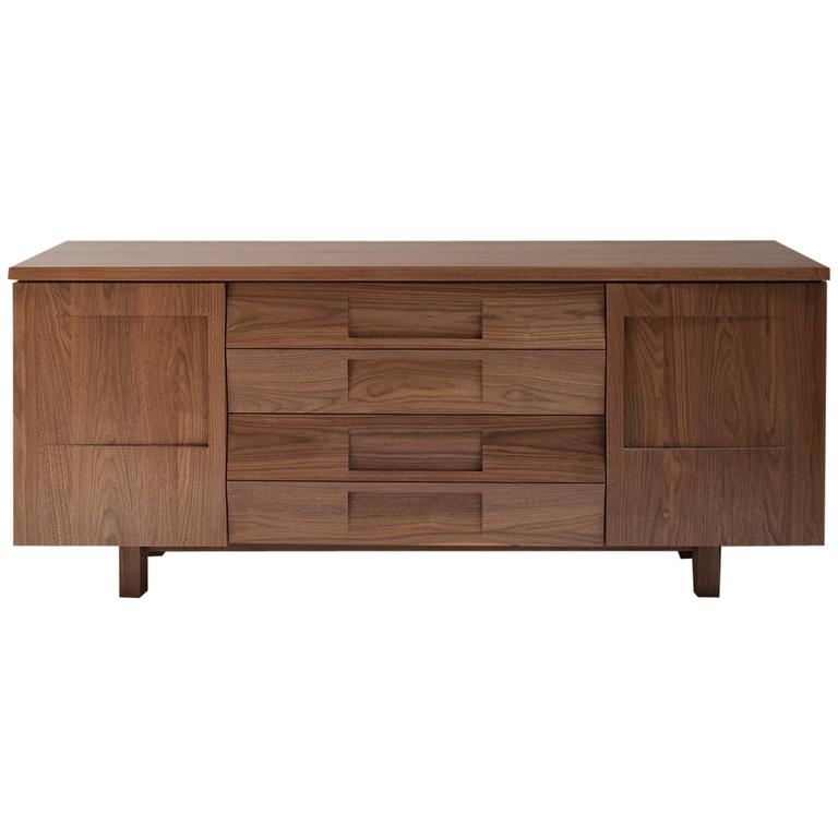 Workstead Credenza, Walnut For Sale at 1stdibs