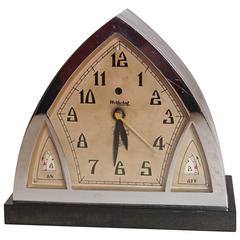 Vintage Iconic Patented Raymond Patten Hotpoint Art Deco Machine Age Slave Clock