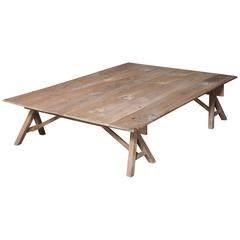 Large Teak Coffee Table