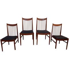 Four Arne Vodder Dining Chairs Model 422 for Sibast
