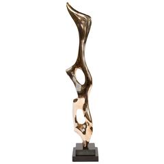 Polished Bronze Sculpture by Kieff 2
