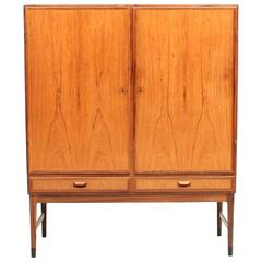 Danish, Mid-Century Modern Rosewood Cabinet / Hutch by JL Moller