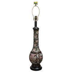 Midcentury Cloisonne Lamp by Wilshire House 10