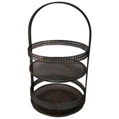 Mathieu Mategot, Lacquered Metal Side Table