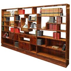 Art Deco Bookcase Room Divider