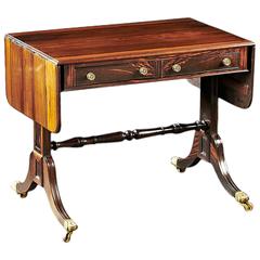 19th Century Chinese Export Calamander Sofa Table, circa 1820