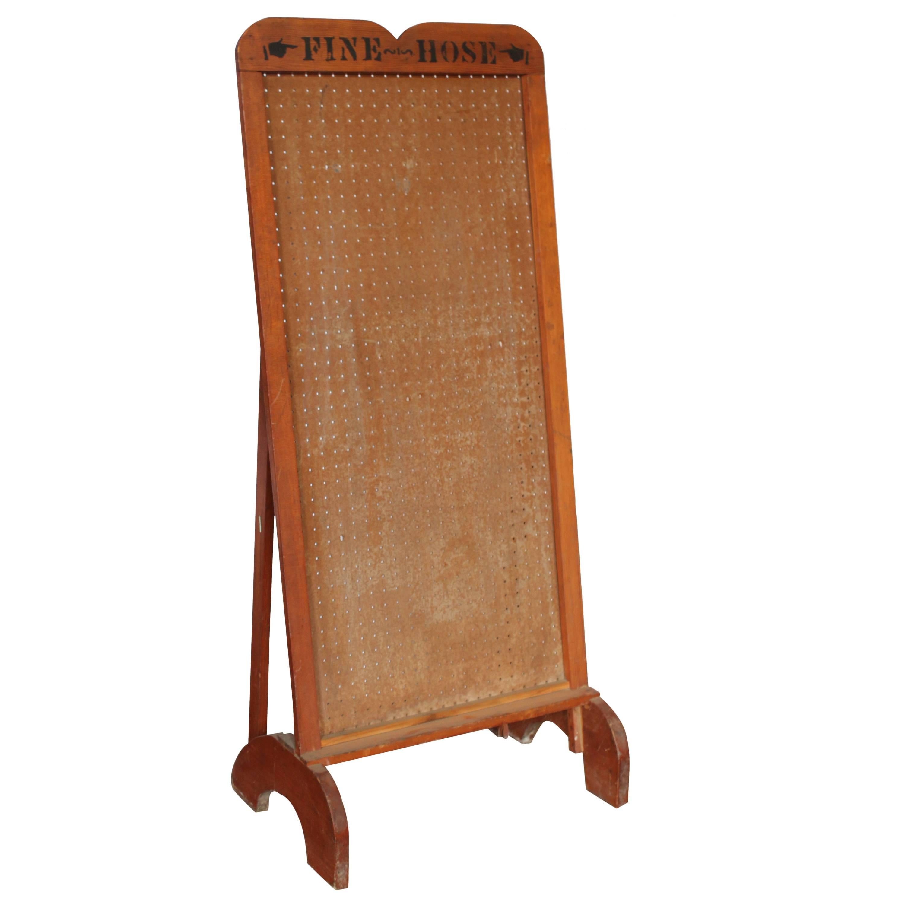 1930s Freestanding Message Board For Sale