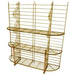 Used French 19th Century Wrought Iron Shop Fitting