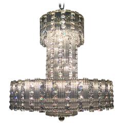 Large Crystal Chandelier