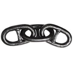 Used Patinated Forged Iron Chain Links