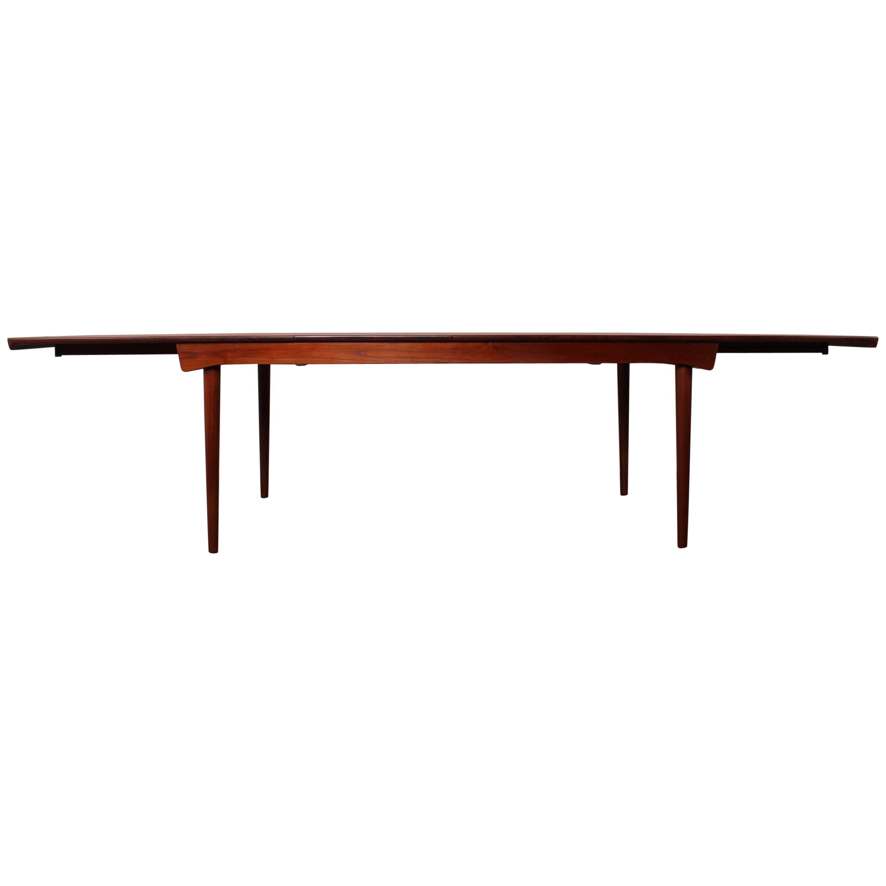 Solid Teak Dining Table Designed by Finn Juhl