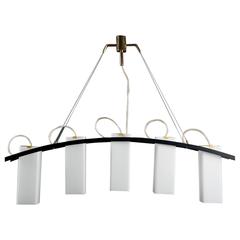 Chandelier by Angelo Lelli, Arredoluce, Italy, 1960s