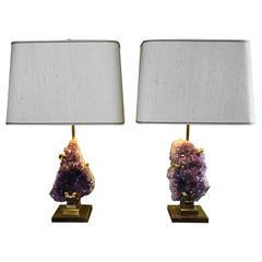 Pair of Lamps, circa 1970, Attributed to Willy Daro