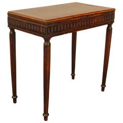 Italian, Tuscany, Late 18th Century Carved Walnut Painters Table 10