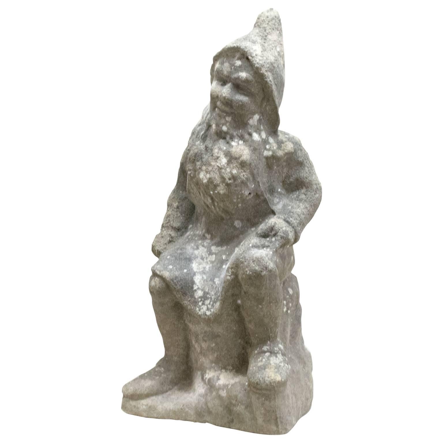 20th Century Garden Gnome Statue
