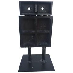 Metal Owl Sculpture
