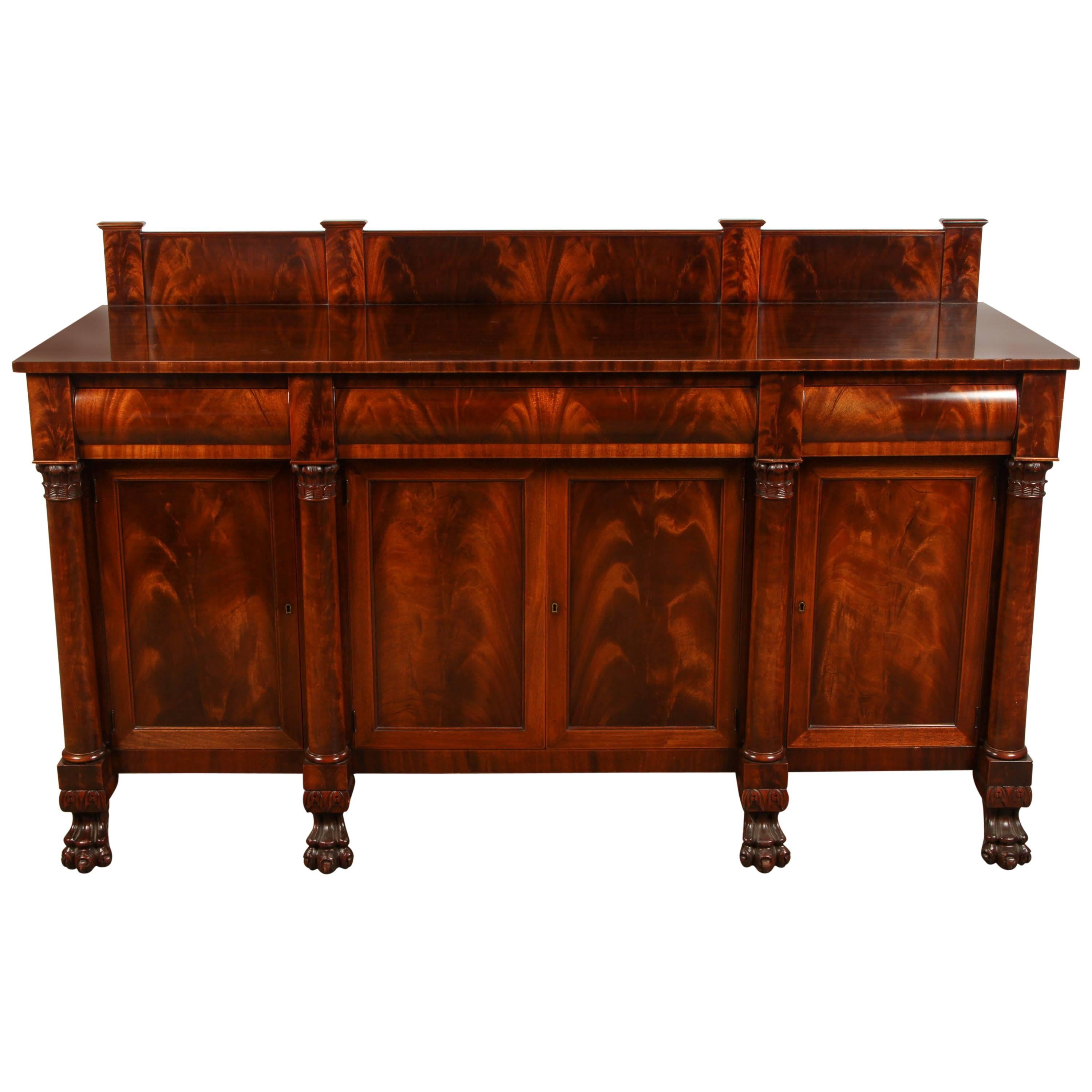 American Mahogany Sideboard Manufactured by Hathaway