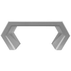 Hexagonal Lacquer Console Table