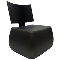 Architectural Slipper Chair by Pascal Mourgue for Cinna, France
