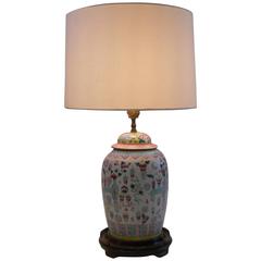 Chinese Vase as a Lamp