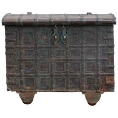 Weathered Bronze Clad Wood Trunk 6
