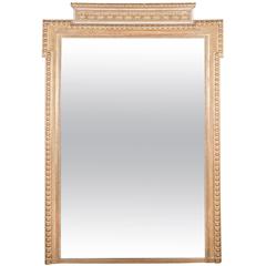 Antique French Louis XVI Period Giltwood Mirror