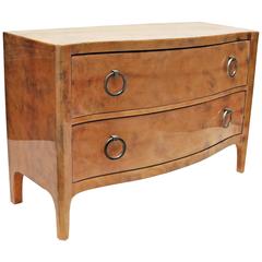 Parchment Clad Chest of Drawers