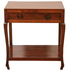 French Colonial Vietnamese Rosewood Sidetable