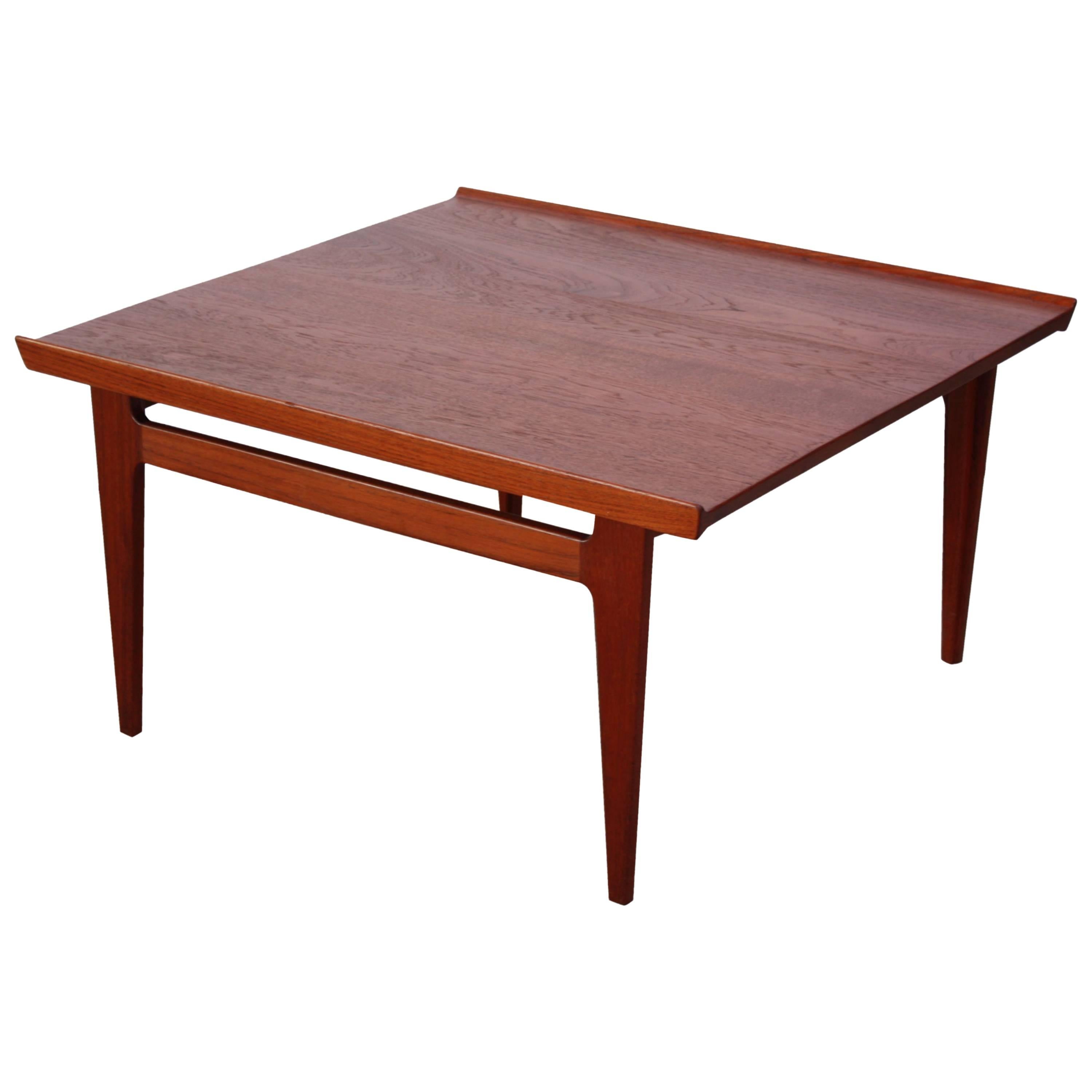 Early Finn Juhl for France and Daverkosen Teak Coffee Table