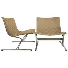 Pair of PLR1 Armchairs by Ross Littel