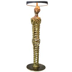 Signed Mario Villa, Nefertiti Table Lamp