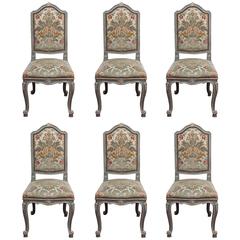 Set of Six Louis XV Chairs