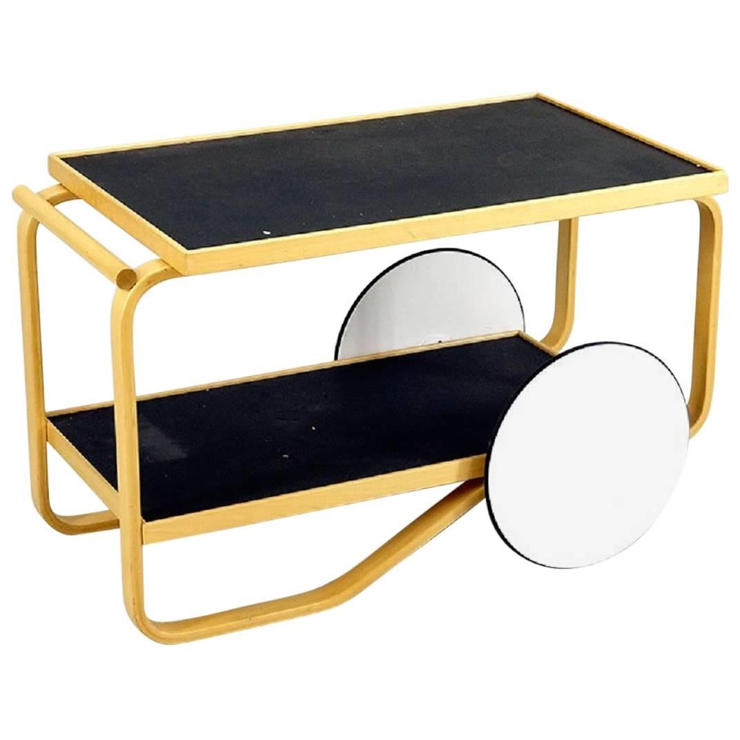 Alvar Aalto Rolling Bar Cart