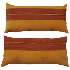 Pair of Silk Pillows 
