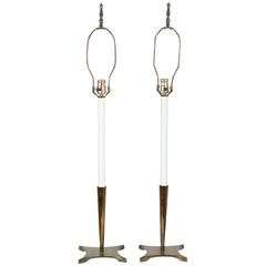 Pair of Mid-Century Stiffel Table Lamps