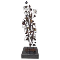Abstract Tree Sculpture in the Style of Curtis Jere 3