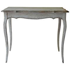 Antique 19th Century Louis XV Style Painted Small Table