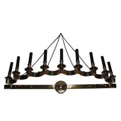 Vintage Hollywood Regency Nine-Lamp Vanity Sconce / Manner of Tommi Parzinger 6