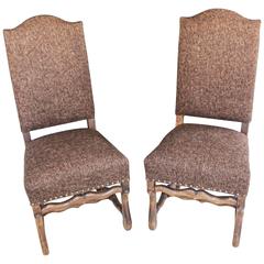 19th Century France Set of Six Os de Mouton Dining Chairs 10