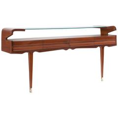 Large Italian Console with Four Drawers by Dassi, 1955