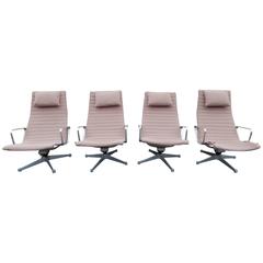 1970s Set of 4 Eames for Herman Miller Lounge Chairs