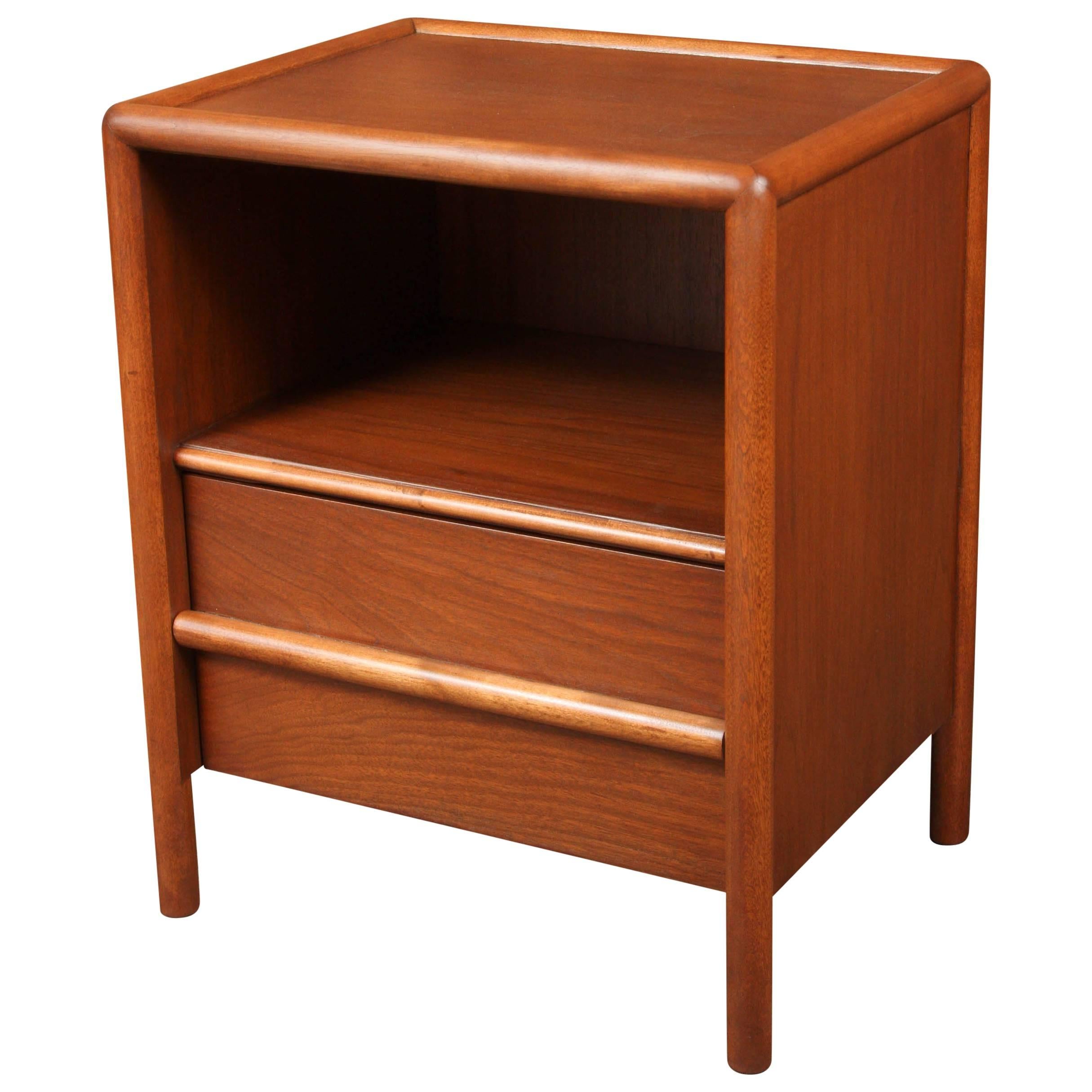 Mid-Century Refinished Robsjohn-Gibbings Nightstand by Widdicomb