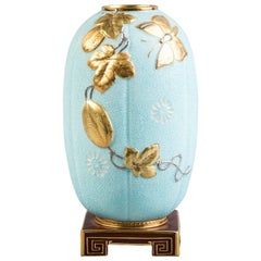 Antique English Porcelain Aesthetic Movement Vase, circa 1880